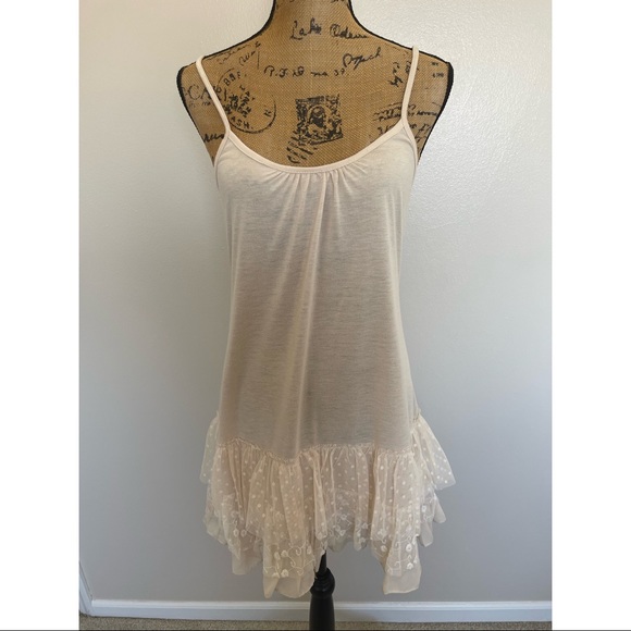 A'Reve Dresses & Skirts - A’reve Ruffle Slip Dress